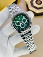 New Time Luxury Chronograph Working Stainless Steel Wrist Watch for Men