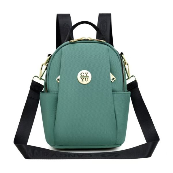 Trendy Mini Backpack for Women with Multi-Pocket Design