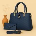 Elegant 3-Piece Women’s Handbag Set with Tote, Wallet and Strap