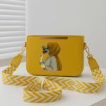 Stylish Women’s Crossbody Shoulder Bag with Printed Design