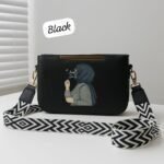 Stylish Women’s Crossbody Shoulder Bag with Printed Design