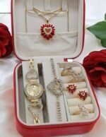 Premium Jewelry Gift Set With Elegant Watch & Accessories