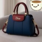Luxury Structured Handbag with Dual Handles & Detachable Shoulder Strap